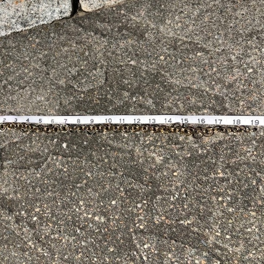 Circle Oval Link Necklace, Adjustable - image 6